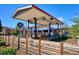 Stylish outdoor seating area with a covered patio, perfect for enjoying drinks and meals in a relaxed setting at 2626 S Pennsylvania St, Denver, CO 80210