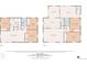 Detailed floor plan showcasing layout of rooms and dimensions for both floors in this residential property at 25 S Winona Ct, Denver, CO 80219