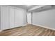 A bedroom featuring a closet and an open door to the hallway at 5373 S Prescott St, Littleton, CO 80120