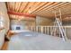 Unfinished basement featuring an open layout with exposed ceiling and ample square footage at 10550 Highway 73, Conifer, CO 80433
