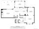Detailed floor plan showcasing the layout of the main level, including the living room, kitchen, and dining area at 7831 W 109Th Ave, Westminster, CO 80021