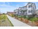 Beautiful row of townhomes showcases modern architecture and community appeal at 12580 Boggs St, Parker, CO 80134