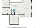Basement floorplan showcasing layout with game room, Gathering room, and utility area at 7410 Winter Berry Ln, Castle Pines, CO 80108