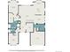 Detailed floorplan showcasing layout of the main level with room dimensions at 7410 Winter Berry Ln, Castle Pines, CO 80108