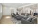 Inviting living room with modern furniture and stylish decor at 7410 Winter Berry Ln, Castle Pines, CO 80108