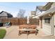 Outdoor patio seating area with fenced yard at 4718 W 34Th Ave, Denver, CO 80212