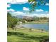 Picturesque view of a park with a serene lake and snow-capped mountains in the distance at 4718 W 34Th Ave, Denver, CO 80212
