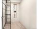 Walk-in closet with shelving and wall details at 4857 Tarcoola Ln, Highlands Ranch, CO 80130