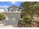Charming two-story home with a well-manicured lawn, brick accents, and a cozy front porch at 4857 Tarcoola Ln, Highlands Ranch, CO 80130