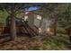 Image of a backyard showcasing a raised wooden deck with stairs at 16724 E Hialeah Ave, Centennial, CO 80015