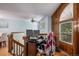 Cozy home office has lots of natural light and wood accents at 16724 E Hialeah Ave, Centennial, CO 80015
