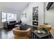 Inviting living space with comfortable seating and fireplace feature at 6368 S Emporia Cir, Englewood, CO 80111