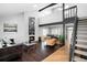 Bright and airy living room with modern fireplace and stylish decor at 6368 S Emporia Cir, Englewood, CO 80111
