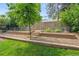Well-maintained backyard featuring tiered planting beds; perfect for gardening and landscaping at 5050 W 102 Ave, Westminster, CO 80031