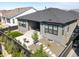 Backyard featuring low maintenance yard, patio, and landscaping at 11383 Autumn Moon St, Littleton, CO 80125