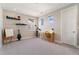Bonus room with desk, guitar, and white board, offering versatile space for various activities at 3128 Bivouac Pt, Castle Rock, CO 80108