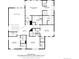 A detailed floor plan of the home showcases the layout of all bedrooms, bathrooms, and living areas at 3128 Bivouac Pt, Castle Rock, CO 80108