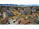 Aerial view of a neighborhood showcasing the property's location and nearby community amenities at 8737 Garrison Ct, Arvada, CO 80005
