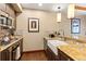 Well-equipped kitchen featuring stainless appliances, granite countertops and a farmhouse sink at 1521 Ski Hill Rd # 8313, Breckenridge, CO 80424