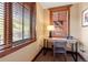 Small office space, perfect for work or study, featuring two windows offering scenic views at 1521 Ski Hill Rd # 8313, Breckenridge, CO 80424