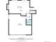 Lower level floor plan featuring Gathering room, garage, bathroom, and hall at 6474 W Canyon Ave, Littleton, CO 80128