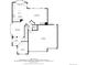 Detailed floor plan showcasing the layout of the first floor, including kitchen, living room, and garage at 16240 E 119Th Ave, Commerce City, CO 80022