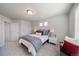 Bedroom with two windows and en-suite access at 22042 E 38Th Pl, Aurora, CO 80019