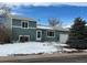 Two-story house featuring a charming curb appeal with a well-maintained front yard at 1170 W 135Th Dr, Denver, CO 80234