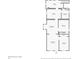 Detailed floor plan showcasing layout with kitchen, bedrooms, living spaces, and office at 3429 N Adams St, Denver, CO 80205