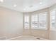 Bright room featuring shuttered windows and neutral carpeting at 3480 Spruce Dell Ct, Castle Rock, CO 80109