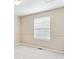 Neutral bedroom features carpet flooring, a window with blinds, and tan-painted walls at 3480 Spruce Dell Ct, Castle Rock, CO 80109