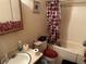 Bathroom with tub, toilet, and sink at 2218 Coronado N Pkwy # B, Denver, CO 80229