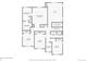 Second floor plan featuring the primary bedroom, three additional bedrooms, bathrooms, and laundry room layout at 3216 Yale Dr, Broomfield, CO 80023