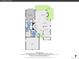 First floor plan featuring a living room, kitchen, garage, balcony, and primary bedroom at 8312 S Peninsula Dr, Littleton, CO 80120