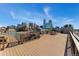 Rooftop deck with lounge area and city views at 1616 14Th St # 4E, Denver, CO 80202