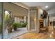 Open patio extending from the living area, complete with seating and outdoor plants at 581 Garfield St, Denver, CO 80206