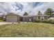 Charming brick home with a well-manicured lawn, attached garage, and inviting front porch at 6267 S Albion Ct, Centennial, CO 80121