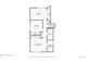 Floor plan highlights bedroom layout with closets and bathrooms on the second floor at 2380 W 105Th Pl, Northglenn, CO 80234