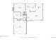 Detailed floor plan showcasing the layout of rooms including the kitchen, living room, and garage at 2380 W 105Th Pl, Northglenn, CO 80234