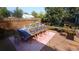 Outdoor dining area with a large table set for a gathering, creating an inviting space for entertaining guests at 5668 S Foresthill St, Littleton, CO 80120