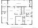 Detailed floor plan showcasing the layout of a home with four bedrooms, a screened porch, kitchen, and living room at 1151 Revere St, Aurora, CO 80011
