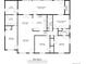 Detailed floor plan showcasing the layout of a 1,646 sq ft home with four bedrooms and a screened porch at 1151 Revere St, Aurora, CO 80011