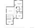 Second floor plan showing primary bedroom, two additional bedrooms, two baths, laundry, and hall dimensions at 1160 S Fultondale Ct, Aurora, CO 80018