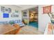 Balcony view offers indoor-outdoor living, and showcases connection to the main living space at 1255 N Ogden St # 605, Denver, CO 80218