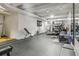 Well-equipped gym featuring a variety of exercise equipment for a complete workout at 1255 N Ogden St # 605, Denver, CO 80218