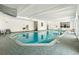 Inviting indoor pool providing a relaxing and enjoyable swimming experience year-round at 1255 N Ogden St # 605, Denver, CO 80218