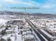 Aerial view of neighborhood, C-470, Bowles Interchange and nearby Walmart at 5906 S Youngfield Way, Littleton, CO 80127