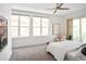 Sun-filled bedroom with large windows, modern decor and an open, inviting atmosphere at 340 S Lafayette St # 201, Denver, CO 80209