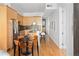 Modern kitchen featuring wood cabinets and stainless steel appliances at 340 S Lafayette St # 201, Denver, CO 80209