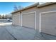 Attached garage with three parking spaces at 3876 Canyon Ranch Rd # 202, Highlands Ranch, CO 80126